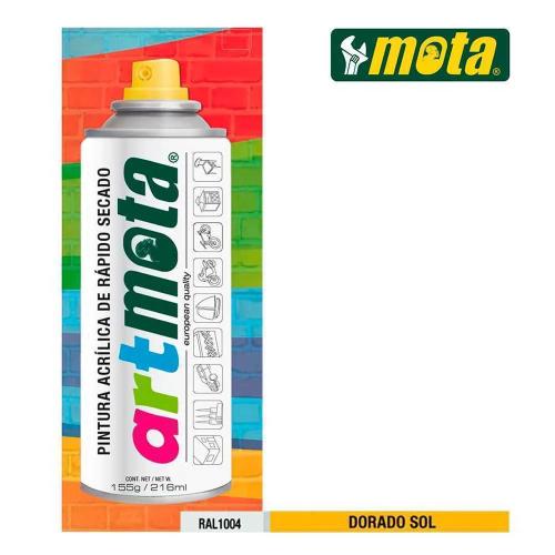 Spray Dourado Sol 216ml Mota La40