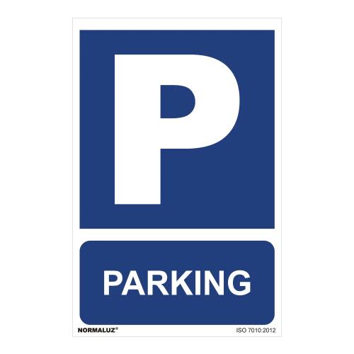 Sinal Uso Obrigatório Estacionamento (Pvc 0.7mm.