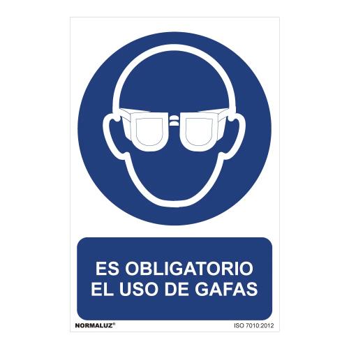 Sinal Uso Obrigatório é Obrigatório o Uso de Ócu.