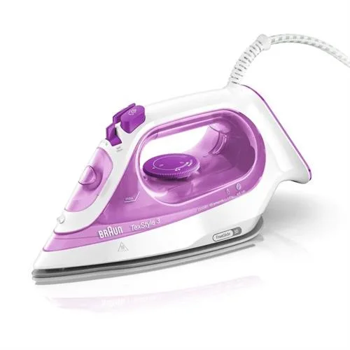 BRAUN TEXSTYLE 3 SI 3030, FERRO A SECO E A VAPOR,.