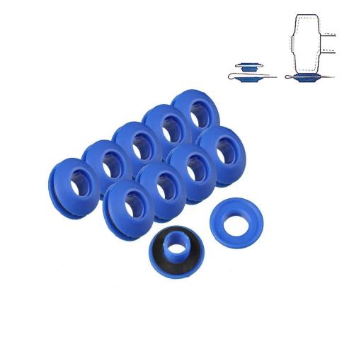 Set 10 Anilhas de Plásticos para Toldos e Lonas