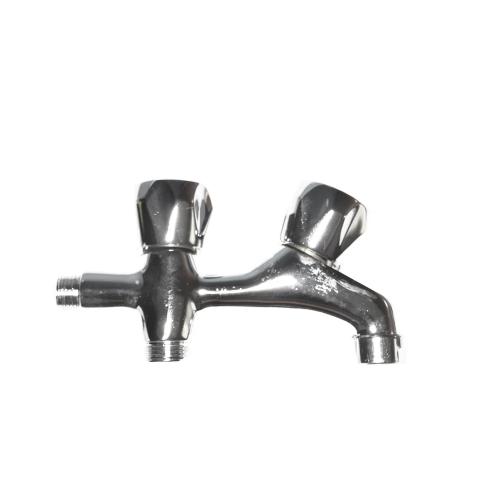 Torneira Máquina Lavar Roupa Dupla V/ Metal Cr 1/2