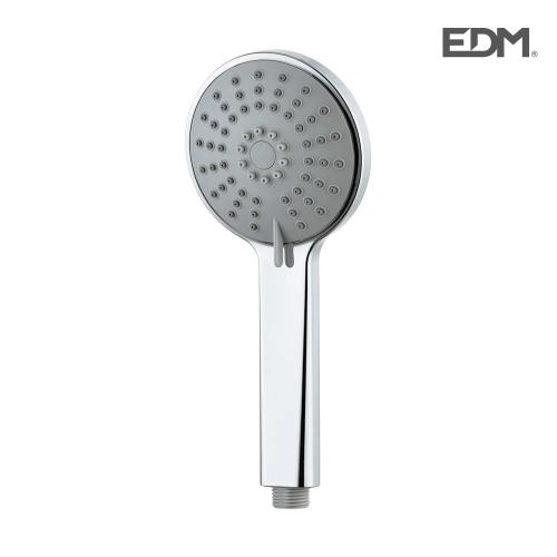 Chuveiro De Mão Round Cromado 3 Funções Edm