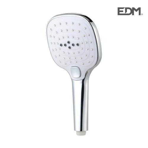 Chuveiro De Mão Square Cromado 3 Funções Edm