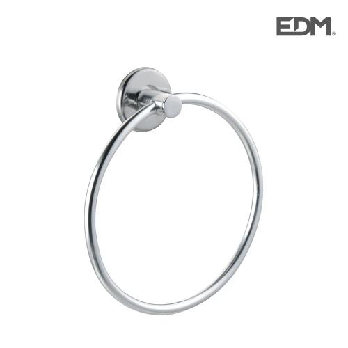 Toalheiro Argola Cromado Edm (Embalado)