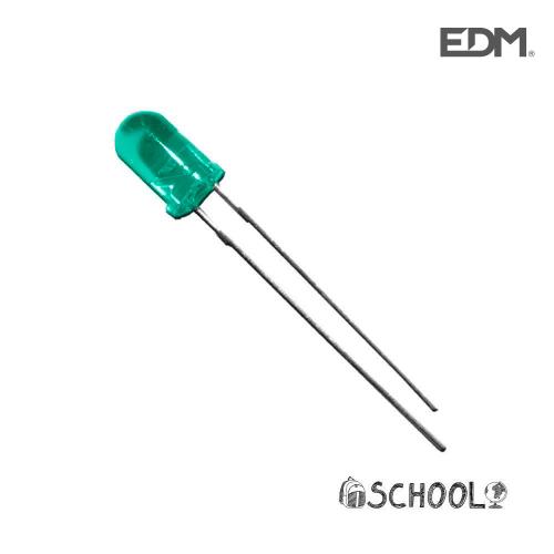 Diodo Led Azul 5mm (artesanato) Alto Brilho 4,8v