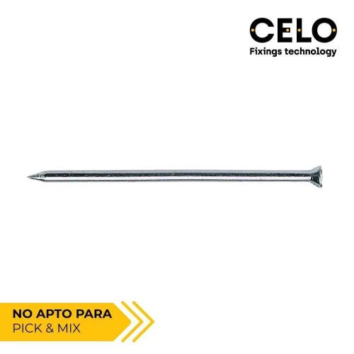 Caixa 100 Pregos Cp 3,4X40 Dq Din/Ref Cpq Zincado.