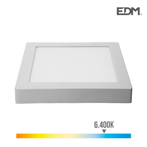 Downlight LED Parede/Teto Quadrado 20w 6.400k Luz.