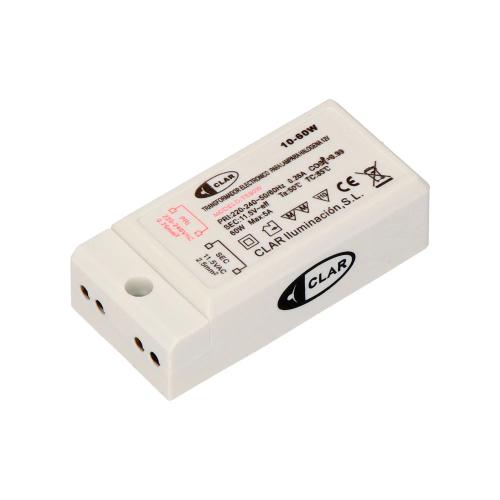 Transformador Eletronico 12v 10/60 W 67x33x20