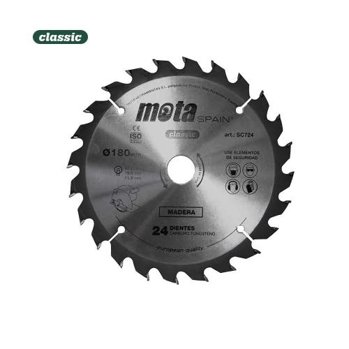Disco de Serra Circular Widia Ø115mm 24 Dentes Clp18 Sc124p Mota