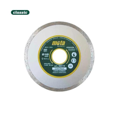 Disco Diamantado Liso Humido 115mm Clp18 Sw115-P