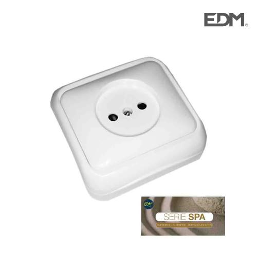 Tomada Superficie 10/16A Serie Spa Blister