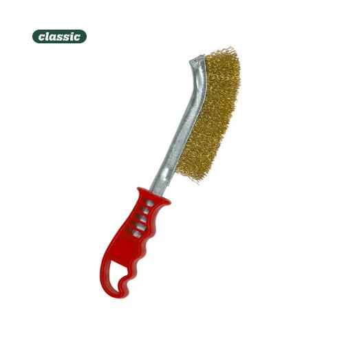 Escova Cabo Plast Aço Bronze F116a Mota