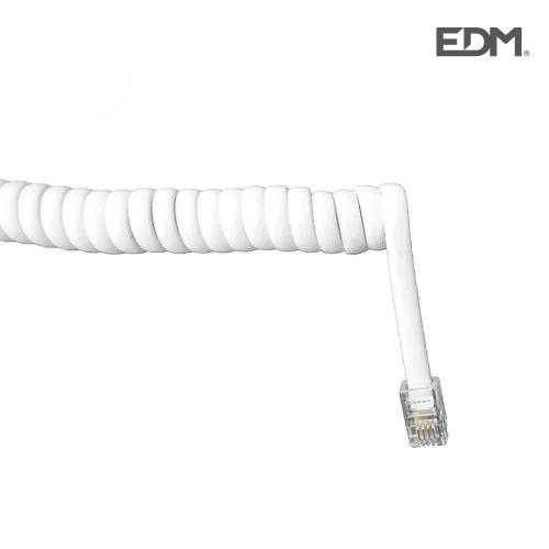 Prolongador De Telefone Espiral 2,5M A 4M 4 Vias B