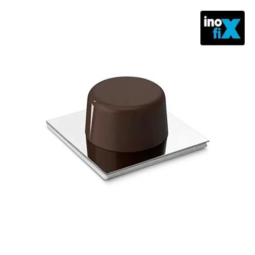 Batente Adesivo Castanho (blister) Inofix