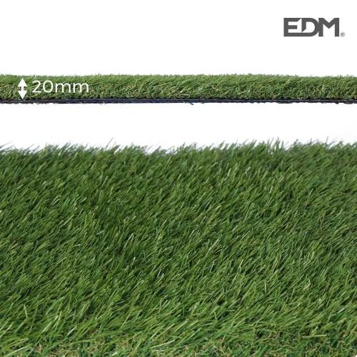 Relva Artificial Rolo 20mm 1x5m Verde Modelo: Gracefull Edm
