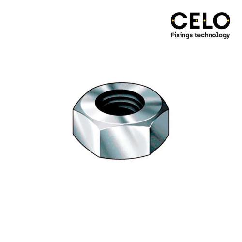 Caixa 250un Porca Hexagonal Din/Ref 934 8 Zincado.