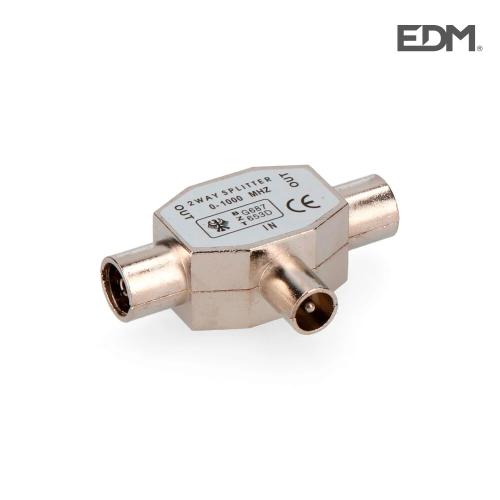 Ficha Tripla 1 Macho + 2 Femeas Metalico Extra Em.