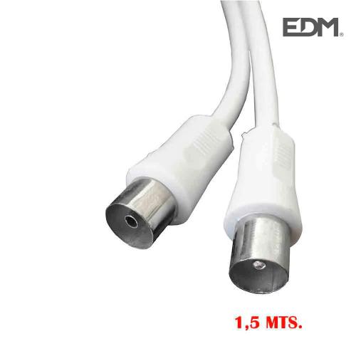 Prolongador Tv-Video 9,5Mm 1,5M Env. Branco