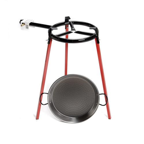 Conjunto Frigideiras Polidas 38Cm Com Tripode E Q.