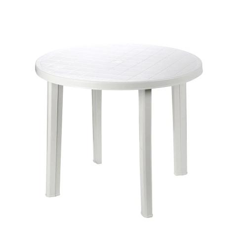 Mesa Redonda Cor Branco