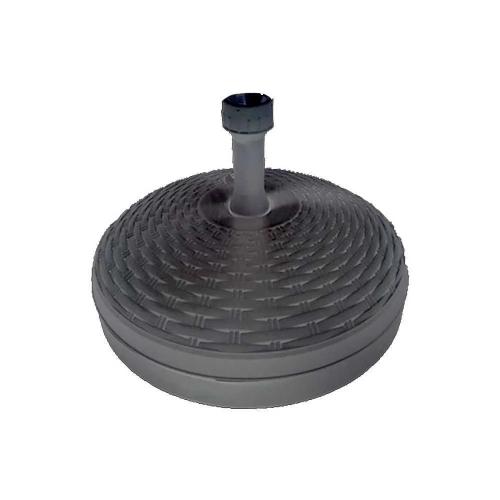 Base Guarda-Sol 20 Litros Preto 46x15cm Ipae Pr.