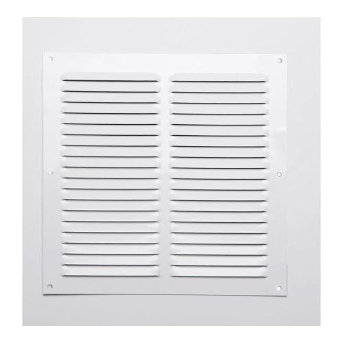 Grelhas Sem Laterais Aluminio 0.6 Branco Laqueado