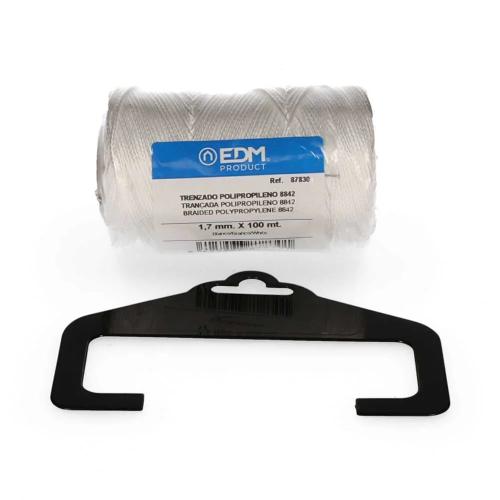 Bobine Trançada Polipropileno 8842 100Mts Branco