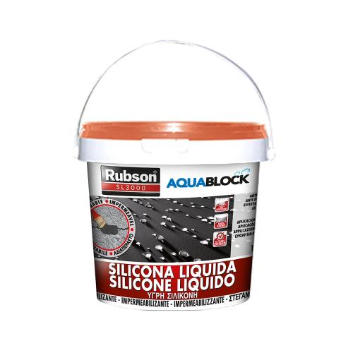 Rubson Silicone Liquido Aquablock 1Kg Telha