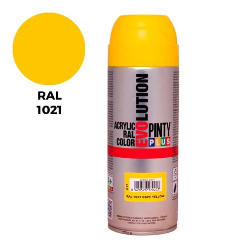 Spray Ral 1021 Amarelo Cadmio 400Ml.