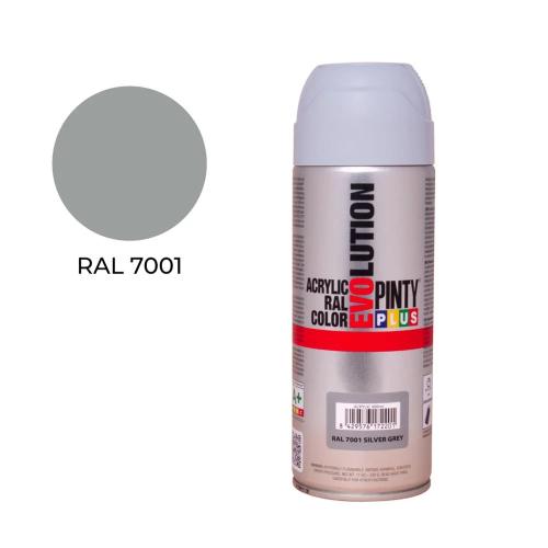 Spray Ral 7001 Cinzento Prata 400Ml