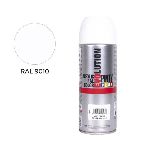 Spray Ral 9010 Branco Opaco 400Ml