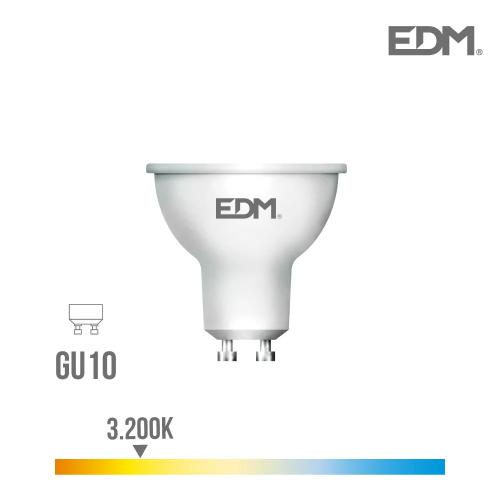 Lampada Dicroica Led Gu10 7W 550 Lm 3200K 120º Luz