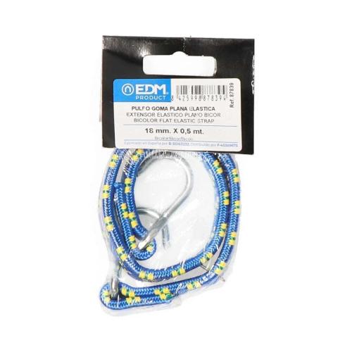 Extensor Elástico Plano Bicor 0,5Mts