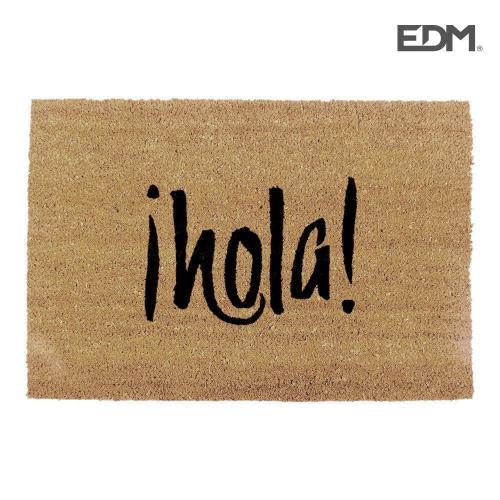 Capacho 60x40cm Modelo Hola Edm