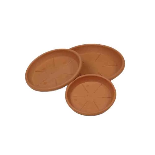 Prato Cor Terracota 25 Cm (Para Vaso Ref: 74861)