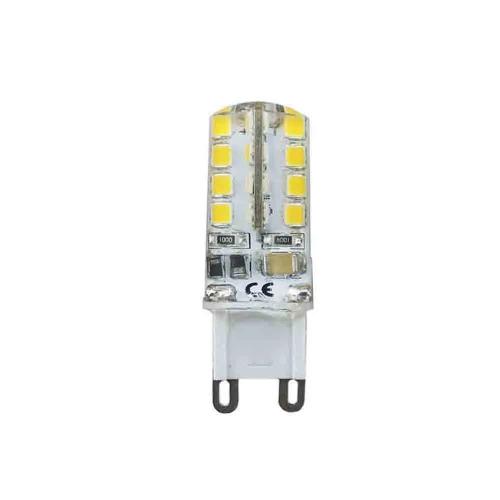 Lâmpada G9 Silicone Led 2,5W 200 Lm 3200K Luz Quen