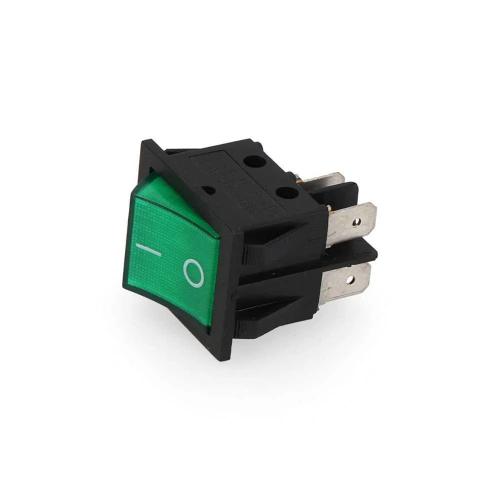 Interruptor Bipolar 15A 250V Verde