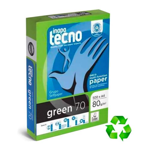 Pack 500 Folhas Papel Multifunções Reciclado Dina.