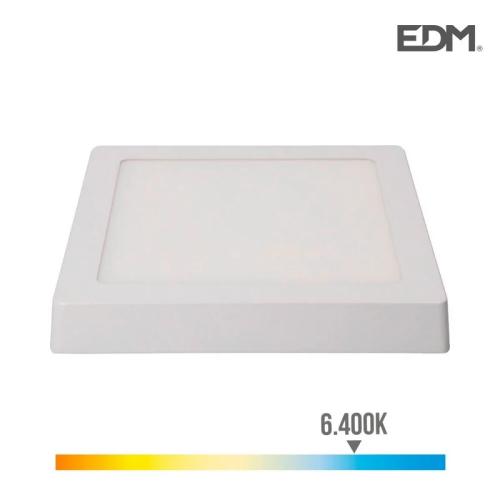 Downlight LED Parede/Teto Quadrado 20w 6.400k Luz.