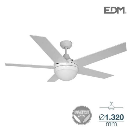 Ventoinha de Teto Modelo Adriatico Branco 60w A.