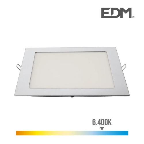 Downlight LED Encastravel Quadrado 20w 1500lm 22x.