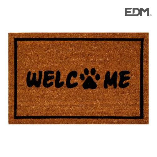 Capacho 60x40cm Modelo Welcome Pegada Edm