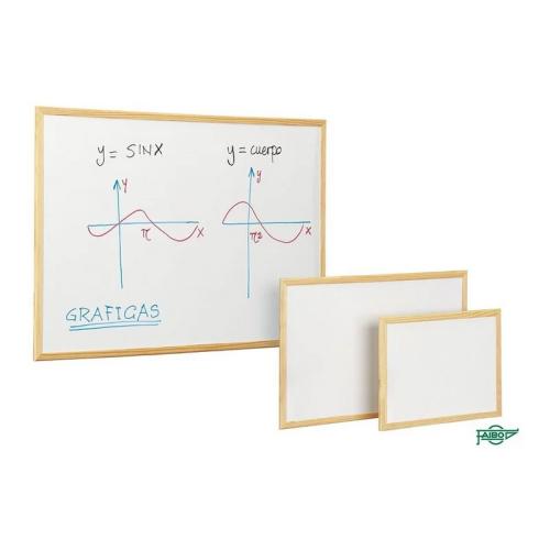Faibo Quadro-Branco Economica Moldura de Pinho 40.