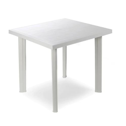 Mesa Quadrada Cor Branco 80x75x72cm