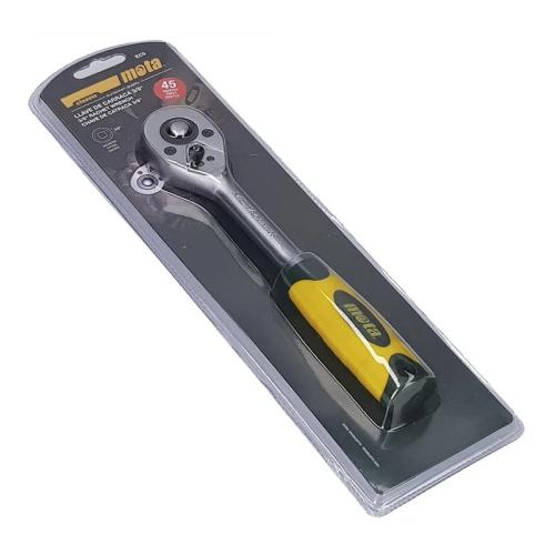 Chave de Catraca 3/8" 72 Dentes Cr.V Ec5 Mota