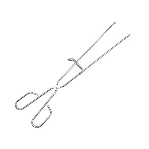 Pinças de Aço Inoxidavel para Churrasqueira. com Parada 45cm