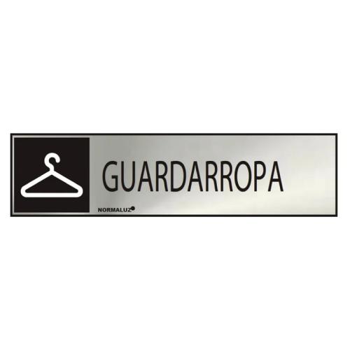 Sinal Informativo Guarda-Roupa (Inox Adesivo 0..