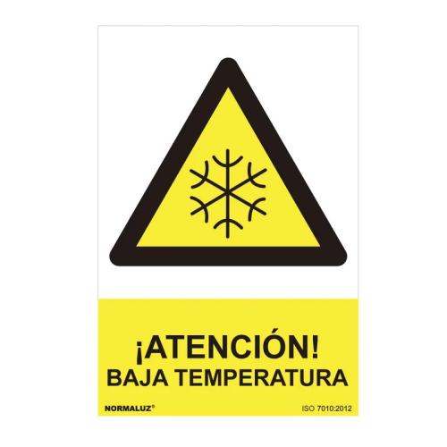 Sinal Perigo Atenção Temperatura Baixa (Pvc 0.7.