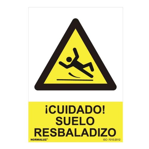 Sinal Perigo Cuidado, Chão Escorregadio (Pvc 0..